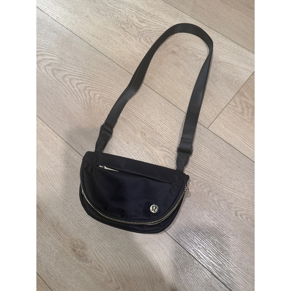 Lululemon All Night Festival Bag Micro Black Crossbody handbag